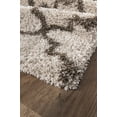 thumbnail image 6 of Ocean Shag 02416 6 ft. 7 in. x 9 ft. 3 in. Marrakech Rectangle Area Rug, Beige, 6 of 8