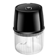 thumbnail image 1 of Picadora de ajo eléctrica, recargable por USB, picadora de alimentos inalámbrica portátil, procesador de alimentos pequeño - 250 ml, 1 of 3