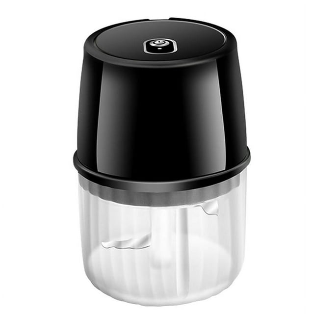 Picadora de ajo eléctrica, recargable por USB, picadora de alimentos inalámbrica portátil, procesador de alimentos pequeño - 250 ml