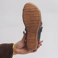 thumbnail image 4 of Xfvqtps Womens Orthopedic Wedge Sandals Flip Flop Metal Decor Soft Sole Non Slip Breathable Slip on Casual Shoes for Spring Summer, 4 of 9