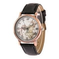 thumbnail image 6 of Classic Look World Map with Roman Numbers  Watch-315, 6 of 6