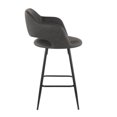 thumbnail image 3 of Margarite Contemporary Counter Stool by LumiSource, 3 of 7