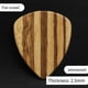 thumbnail image 5 of Púas de Guitarra de Madera, Púas de Guitarra de Madera para Guitarra Eléctrica, Acústica o Bajo, Madera de Nogal, 5 of 5