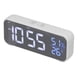 thumbnail image 1 of Reloj Despertador Digital ANGGREK LED Cargando Calendario Inteligente Espejo con Cable USB, 1 of 8