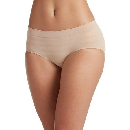 

Jockey Womens Comfies Matte & Shine Underwear Hipsters Nylon
