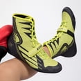 thumbnail image 2 of [Sneakers] Professional High-Top Boxing Shoes for Men And Women, New 2025 Model, Slip-Resistant And Durable, Suitable for Indoor Fitness Training, Wrestling, Combat Sports, And Sanda Competitions, 2 of 9