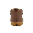 thumbnail image 5 of TWISTED X Infant's Chukka Dark Brown/White Driving Moc, Size: 7, Width: M, 5 of 6