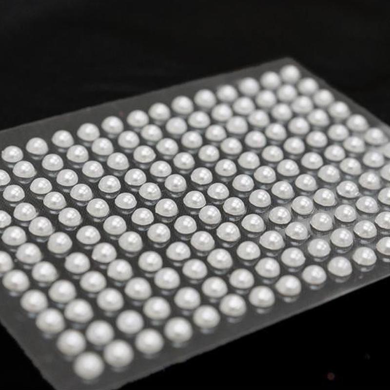 Self Adhesive Rhinestone Sheets 1056 PCS White Rhinestone