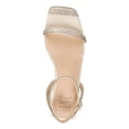 thumbnail image 3 of INC Womens Beige Adjustable Ankle Strap Rhinestone Persida Square Toe Slip On Sandals 8 M, 3 of 4