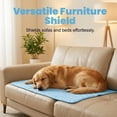thumbnail image 5 of Dog Cooling Mat, 2026 New Dog Cooling Mat Pad Self-Cooling Pad for Dogs & Cats, Portable Washable Pet Gel Cooling Mat for Summer Outdoor Indoor Home Kennel Crate Cars Use ,Brown,X-Small, 5 of 7