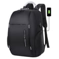 thumbnail image 1 of Mochila para hombre con carga USB, nueva mochila de viaje de gran capacidad para negocios, mochila para computadora, mochila informal para exteriores, 1 of 6