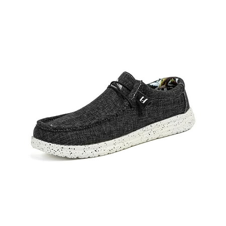 

Rockomi Mens Loafers Comfortable Slip On Shoes Casual Canvas for men Size 7.5-11