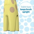 thumbnail image 5 of Dr. Brown's Infant to Toddler Training Toothbrush with Soft Bristles, Giraffe, 0- 3 Years, 1 Pack, 5 of 12