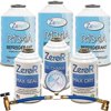 ZeroR® Genuine R134a_ Refrigerant_ Stop Leak Repair and AC Recharge Kit, Made in USA - (6 Items)