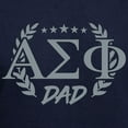 thumbnail image 3 of CafePress - Alpha Sigma Phi Greek Dad Stone Sweatshirt - Pullover Hoodie, Classic, Comfortable Hooded Sweatshirt, 3 of 4