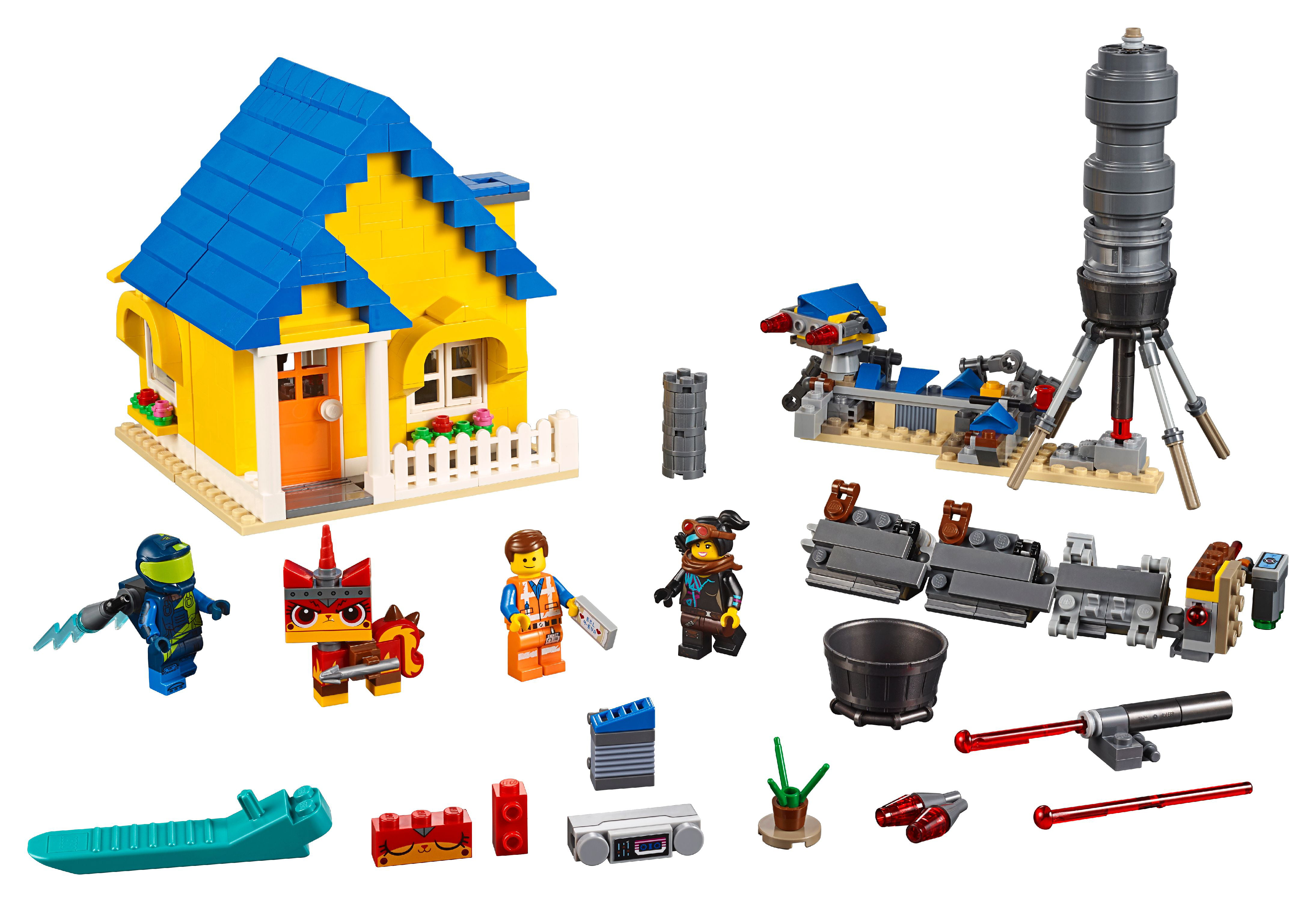 Sag krokodille Ulv i fåretøj LEGO The Movie 2 Emmet s Dream House/Rescue Rocket! 70831 Building Kit,  Pretend Play Toy House for Kids Age 8+ (706 Pieces) (Discontinued by  Manufacturer) - Walmart.com