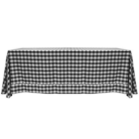 

Ultimate Textile 108 x 156-Inch Rectangular Polyester Checkered Tablecloth with Rounded Corners