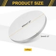 thumbnail image 2 of Uxcell 4Pcs Aluminum Disc, 2"(50mm) Diameter 0.12"(3mm) Thickness Round Aluminum Sheets 6061 Aluminum Circle Plates for Metal Stamping, 2 of 6