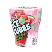 Ice Breakers, Ice Cubes Watermelon Slushie Flavored Gum Bottle Pack, Limited Edition