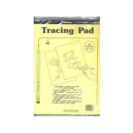 Aunt Martha's Tracing Paper 9x12" 50pc Pad Pkg