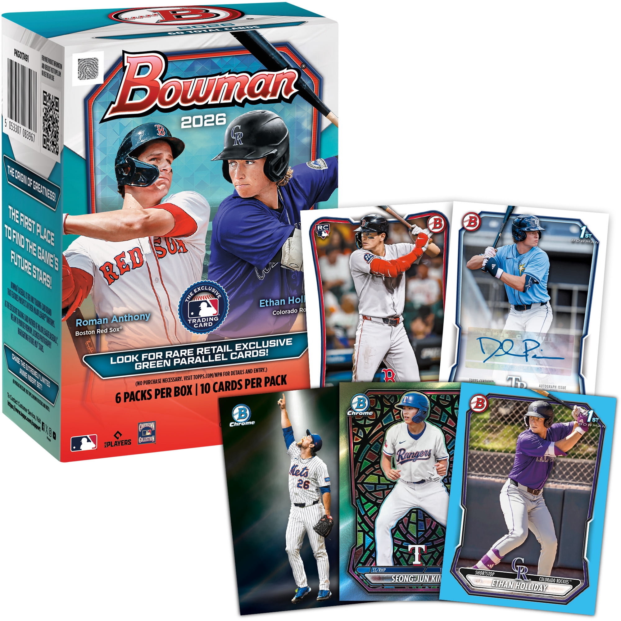 2026 Bowman Baseball - Factory Sealed - Value Box