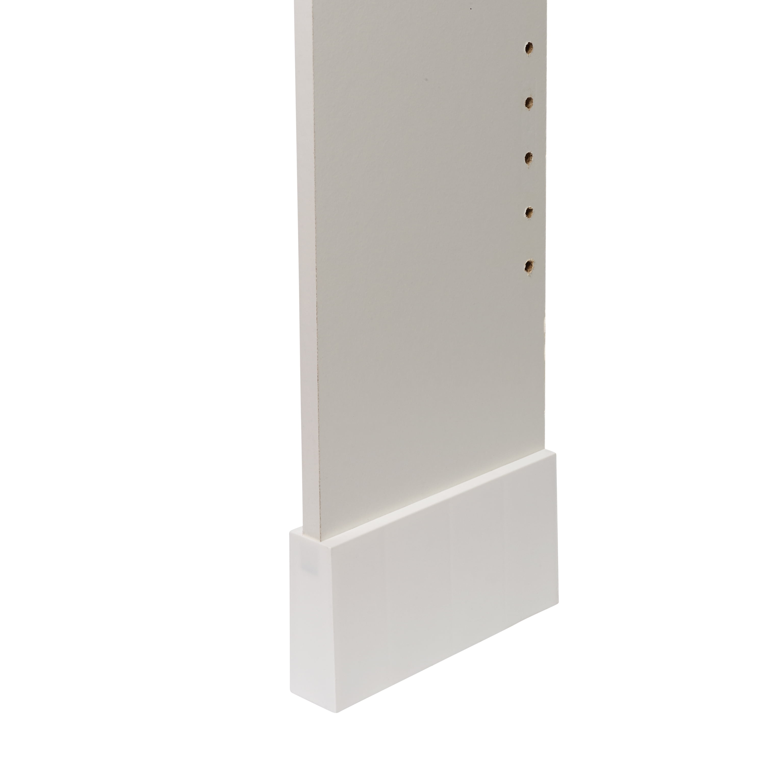 Mainstays Over-The-Toilet Bathroom Spacesaver Leg Extension Kit, White, 2 Pieces, 1 Pack