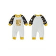 thumbnail image 2 of Gzhioc Baby New Year Romper Letter Print Long Sleeve Round Neck Full Length Bodysuit for Boys Girls, 2 of 9