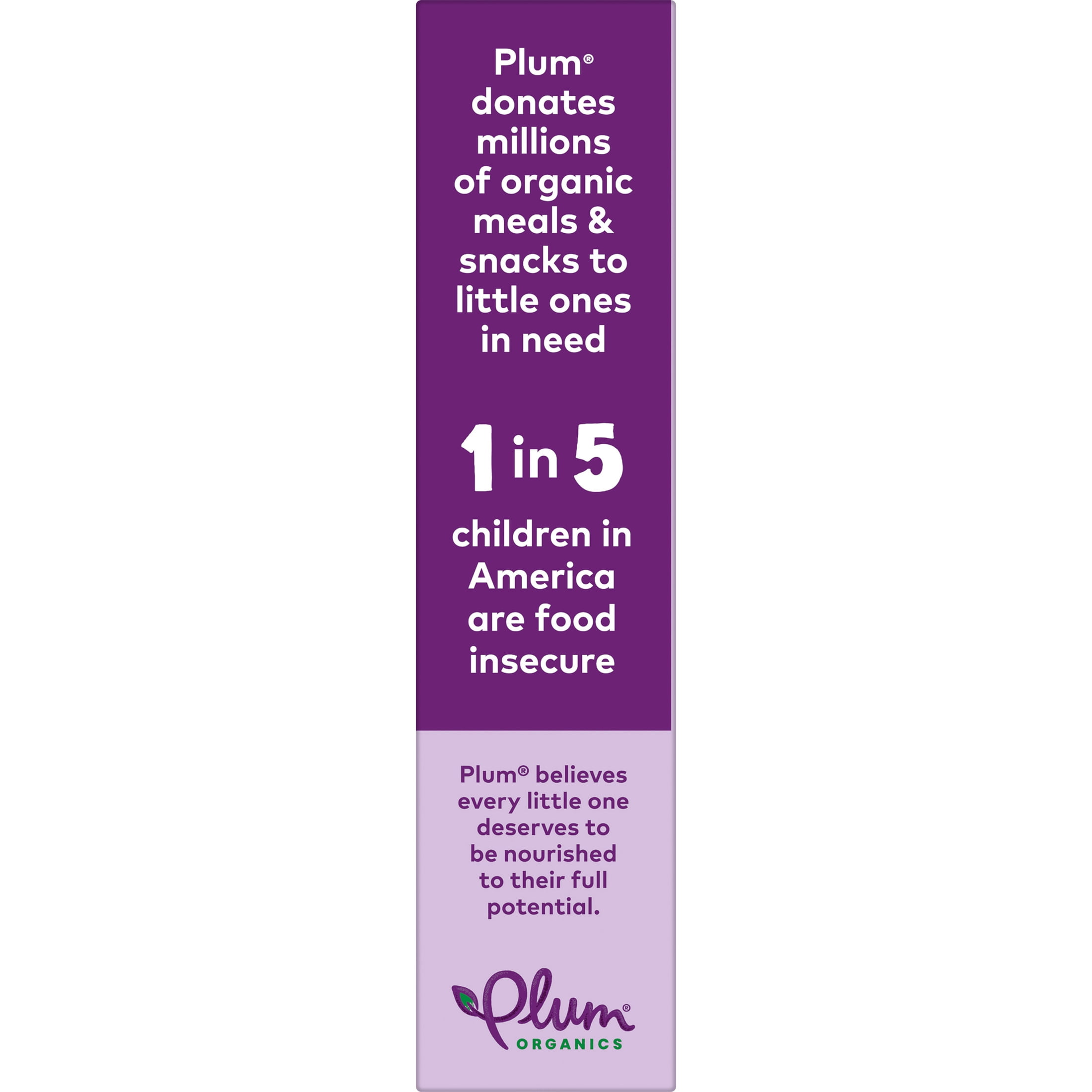 Plum Organics® Tots Mighty Snack Bars® Filled Whole-Grain Snack Bar Pumpkin + Banana 6-Count Box/.67oz Bars