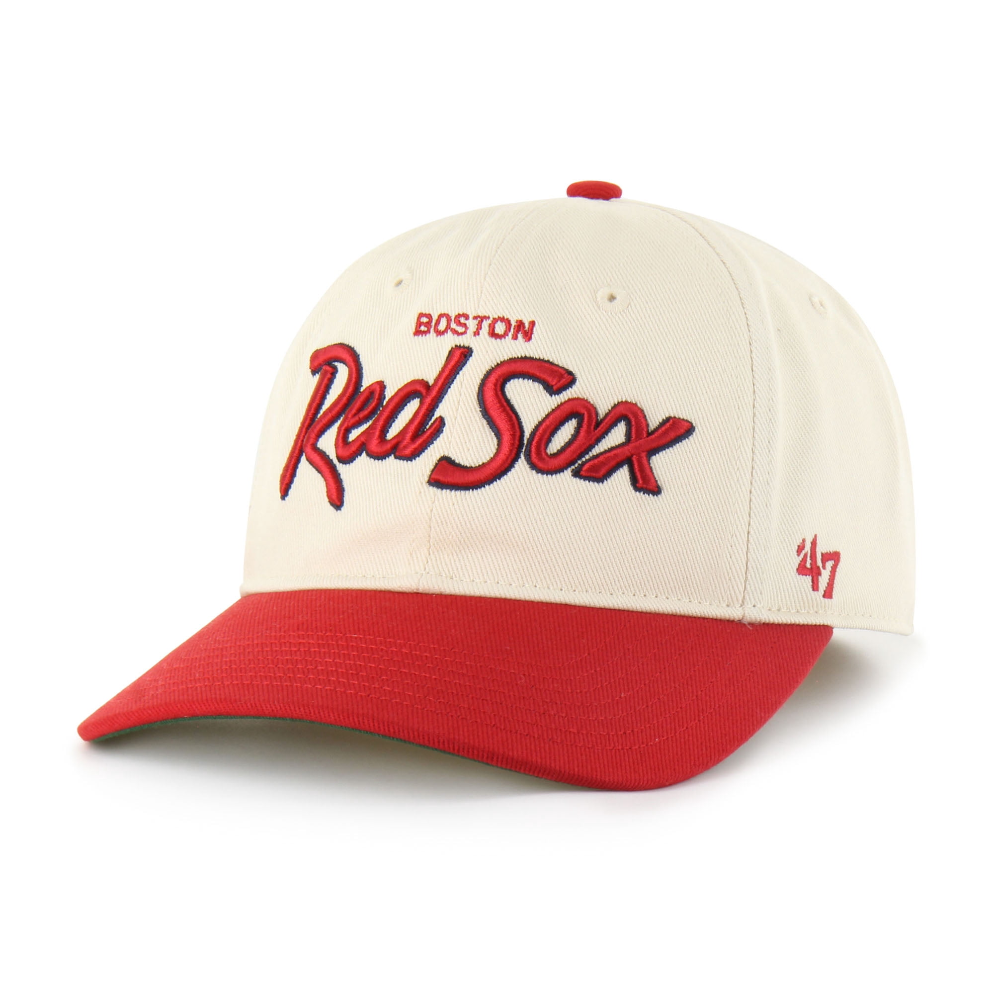 ’47 Boston Red Sox Corduroy Cap - Cream with Red & Navy Patches MLB Boston Red Sox  main image 3