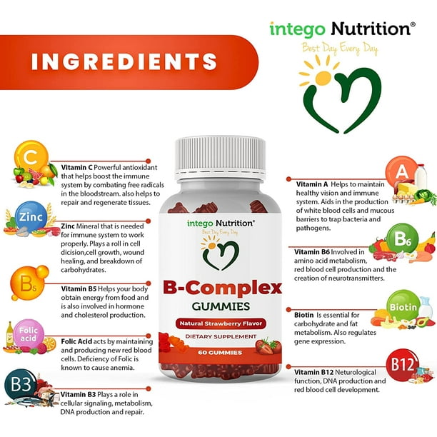 Intego Nutrition Chewable Gummies Adult Multivitamin