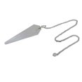 thumbnail image 1 of Harmonize Quartz Cone Faceted Pendulum Dowsing Reiki Healing Crystal Spiritual Gift Sided, 1 of 5
