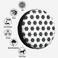 thumbnail image 6 of Kdxio Soccer for Tire Cover Wheel Protectors Tyre Covers Weatherproof Wheel Covers Universal Fit for Trailer Rv SUV Truck Camper Travel Trailers 17 inch, 6 of 8