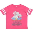 thumbnail image 3 of Inktastic I Love My Mommy Cute Elephants in Night Sky Boys or Girls Toddler T-Shirt, 3 of 5