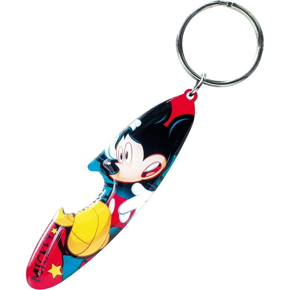 Disney Mickey Surfboard Bottle Opener Key Ring
