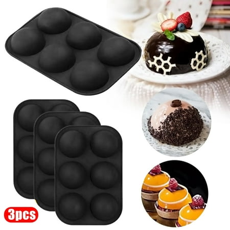 

Up to 35% off Clearance Half Ball Sphere Silicone Cake Muffin Chocolate Cookie Baking Mould Pan Home Decor