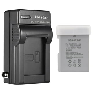 Replacement Battery and Charger for Nikon EN-EL14 / EN-EL14a for