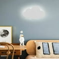 thumbnail image 4 of Wall Sconce - Cloud Light - Indoor Modern - Acrylic Shade with Built-in LED Lights - Kids Bedroom - Warm Lighting - White, 4 of 5
