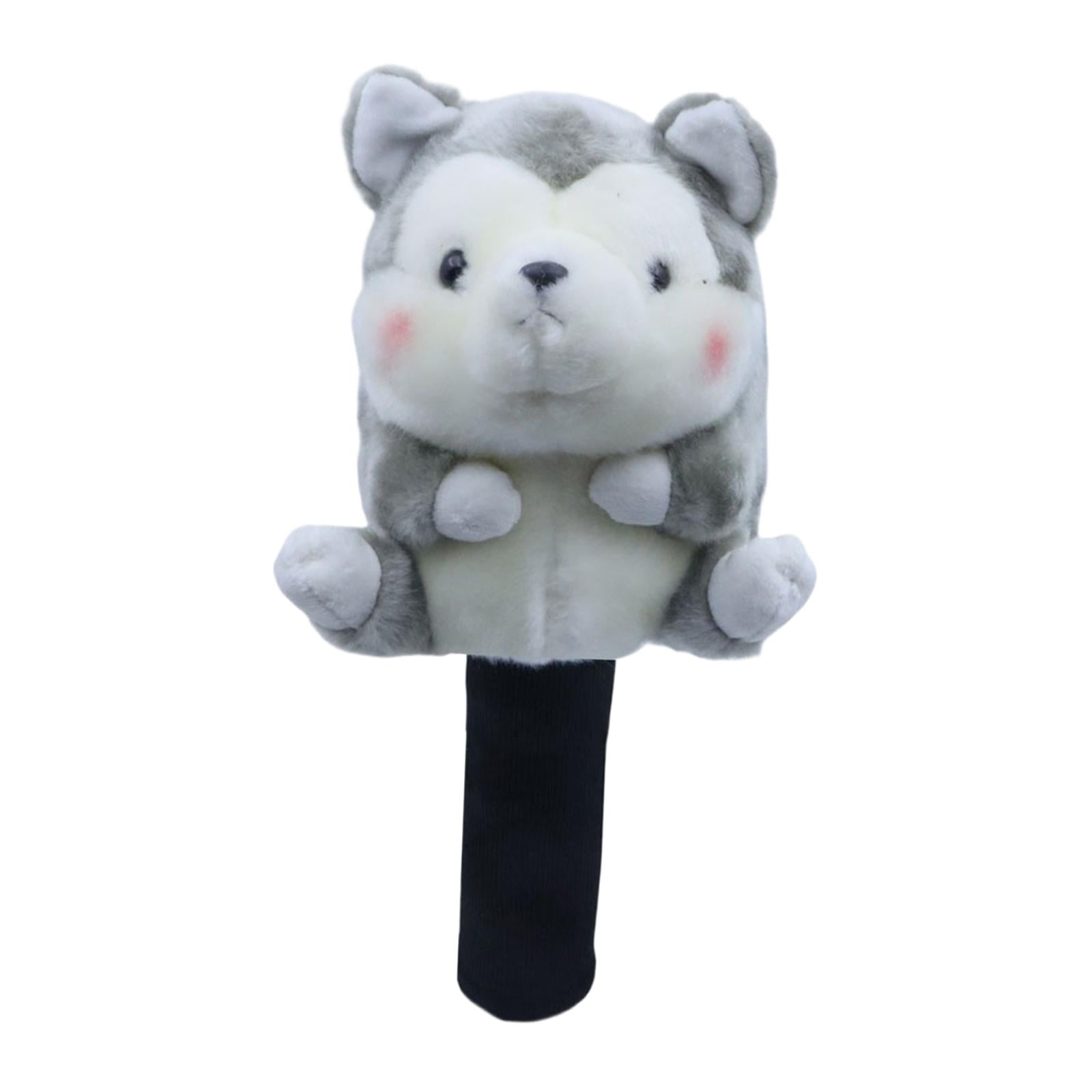 funtasica Golf Club Head Cover Animal Golf Club Headcover Adorable Funny Golf Head Cover Anti Scratch Protection Sleeve for Golfer Present Suitable for Tr Driver Dog