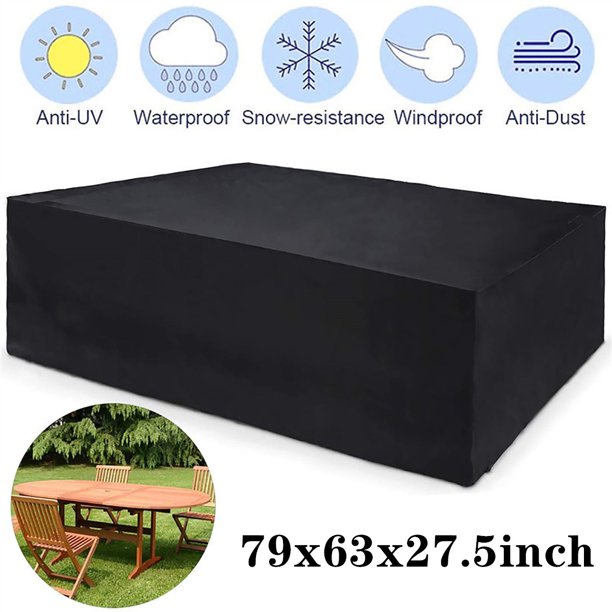 Large Outdoor Furniture Cover Stoneway Waterproof Dust Proof Durable Patio Sectional Couch Protective Loveseat For Table Chairs Bench Sofa 210d 420d Com Large Outdoor Furniture Cover Stoneway, Waterproof Outdoor Table Cover