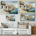 thumbnail image 4 of Designart "Greece magic Delos II" Landscapes Floater Framed Canvas Art Print, 4 of 7