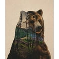 thumbnail image 2 of Davies Babies 26x30 White Modern Wood Framed Museum Art Print Titled - Bear Lake, 2 of 4