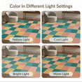 thumbnail image 7 of ODIKA 8'x10' Washable Area Rug Durable, Non-Slip Bedside Whimsical Alternating Geometric Block Cheerful Hopscotch for Living Room, Under Sectional, Family, 7 of 7