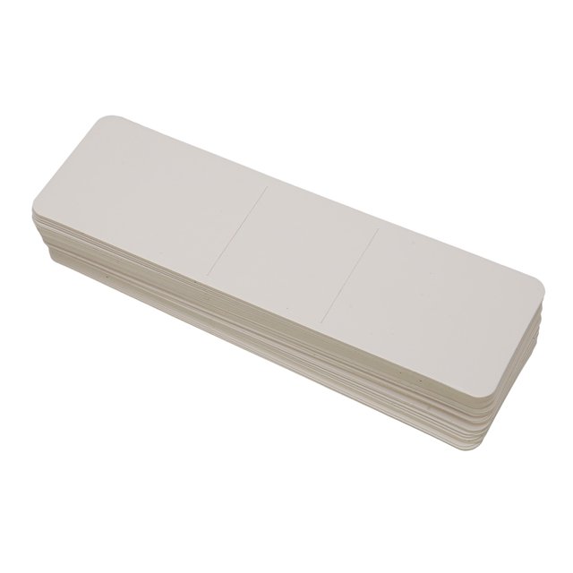 50pcs Kraft Bookmark Sleeves DIY Handcraft Bookmarks Holder Pen Sleeves For Display