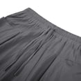 thumbnail image 7 of zfhfof Men's Long Cotton Linen Shorts Below Knee Pocketed 3/4 Summer Drawstring Capri Pants with Pockets Lounge Baggy Shorts, 7 of 7