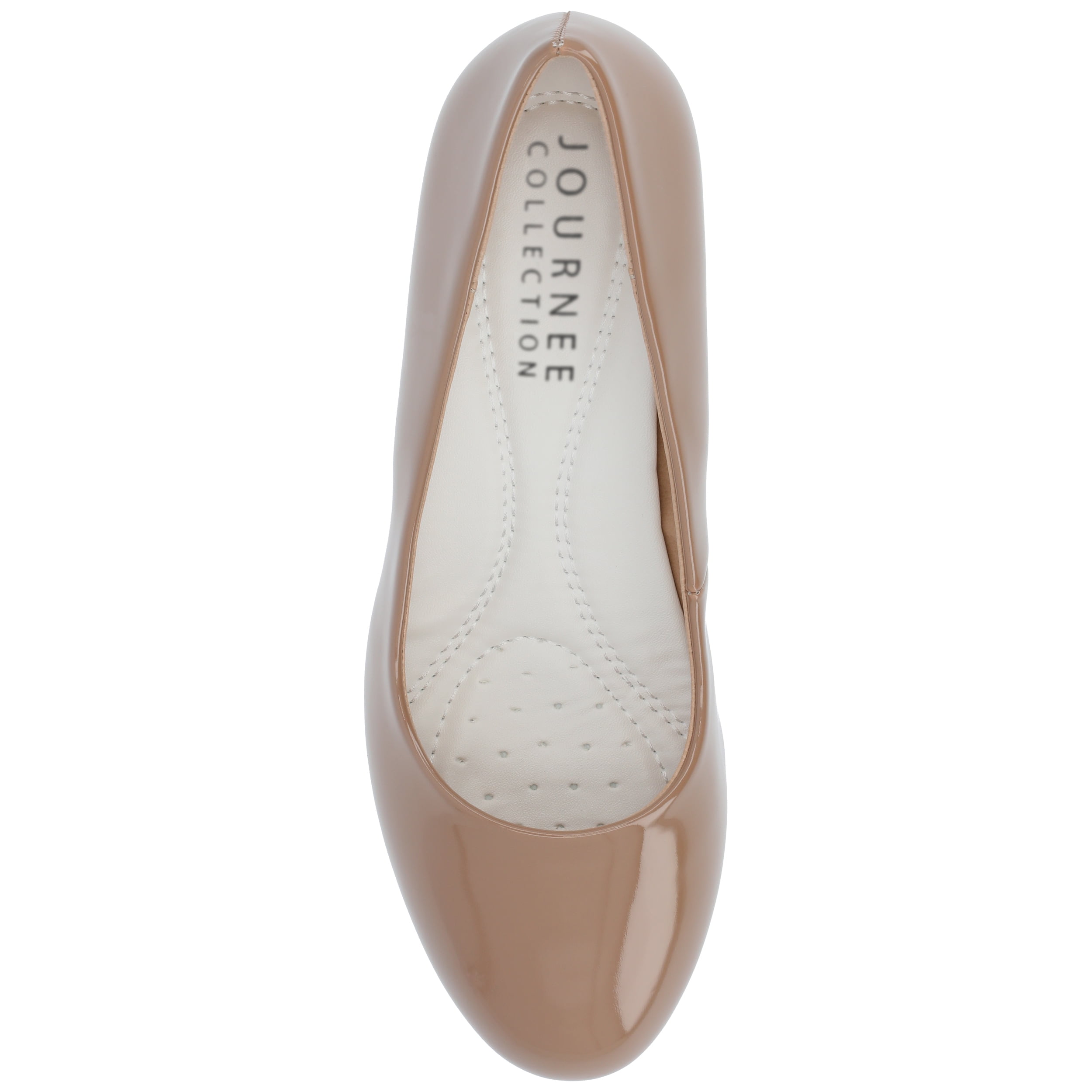 Journee Womens Luu Comfort Insole Round Toe Low Block Heel Pumps, Widths Available