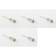 HobbyFlip 3.7v 8mm Motor Counter-Clockwise Quadcopter Motor H107-A23 Compatible with Hubsan X4 H107C 5 Pack