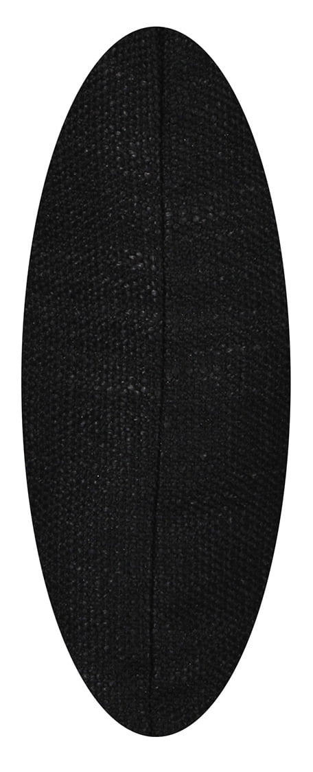(2 pack) Mainstays Solid Texture Polyester Square Decorative Throw Pillow, 18" x 18", Black
