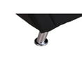 thumbnail image 6 of Kingway Furniture Puma Faux Leather Living Room Loveseat in Black, 6 of 7