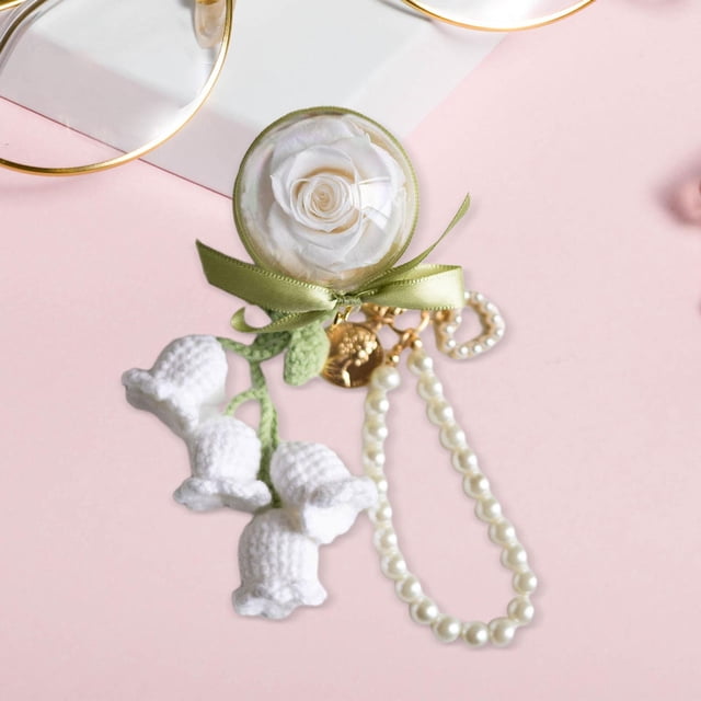 Llavero Monedero Bolsa Accesorios Suministros para Fiesta Regalo del Día de La Madre Mochila Decorativa Adorno Colgante Versátil Y Elegante,Niñas