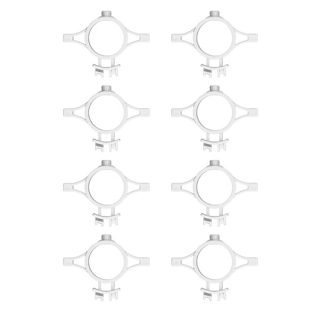 Isolants Électriques de Clôture, 50pcs Isolateurs Électriques de Tige de Borne de Clôture, Utilisation Multidirectionnelle, Matériel, Portable et Léger, Performance Stable, pour la Ferme